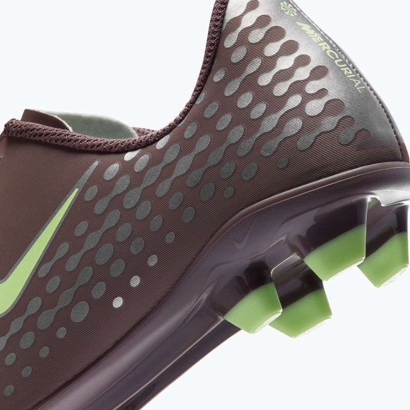 Kinder-Fußballschuhe Nike Vapor 16 Club Kylian Mbappe FG/MG plum eclipse/metallic silver 8