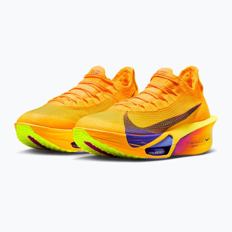 Laufschuhe Nike Alphafly 3 laser orange/citron pulse/indigo burst 3