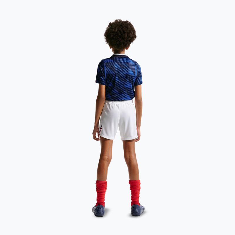 Kinder-Fußballshorts Nike FFF 2026 Stadium Home white/metallic copper 3