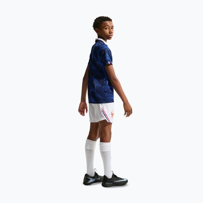 Kinder-Fußballshorts Nike FFF 2026 Stadium Home white/metallic copper 4