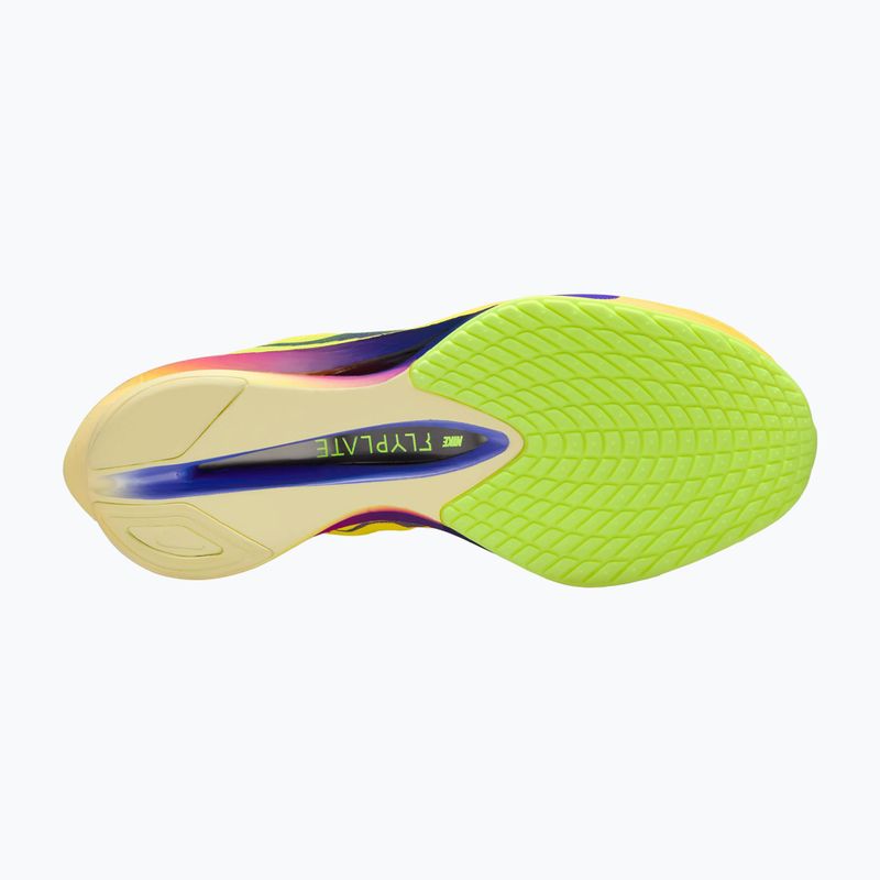 Laufschuhe für Damen Nike Vaporfly 4 citron pulse/laser orange/indigo burst 3