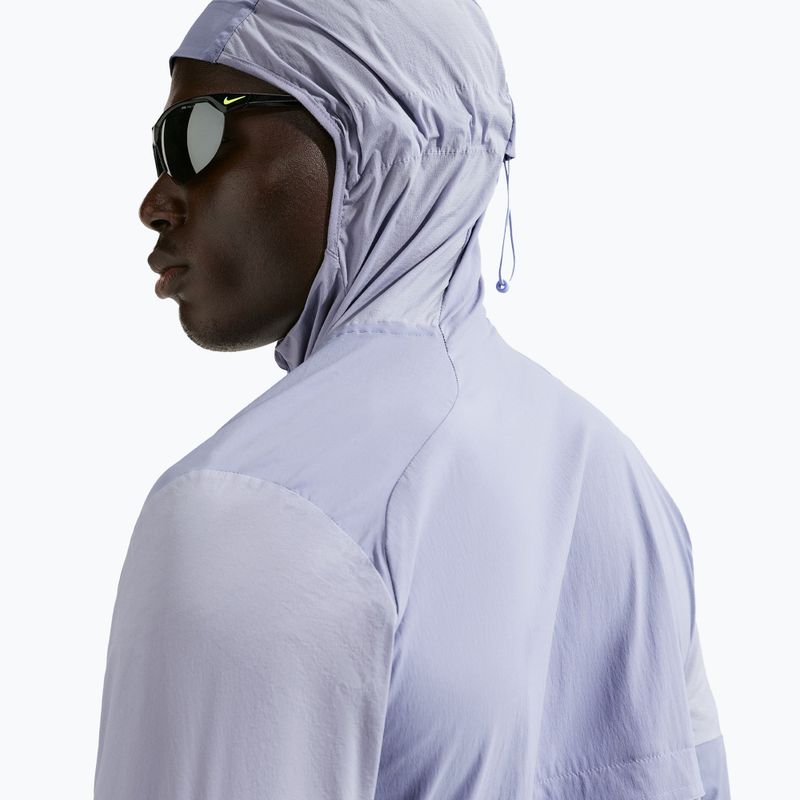 Herren-Laufjacke Nike Stride Dri-Fit iron purple/indigo haze 5