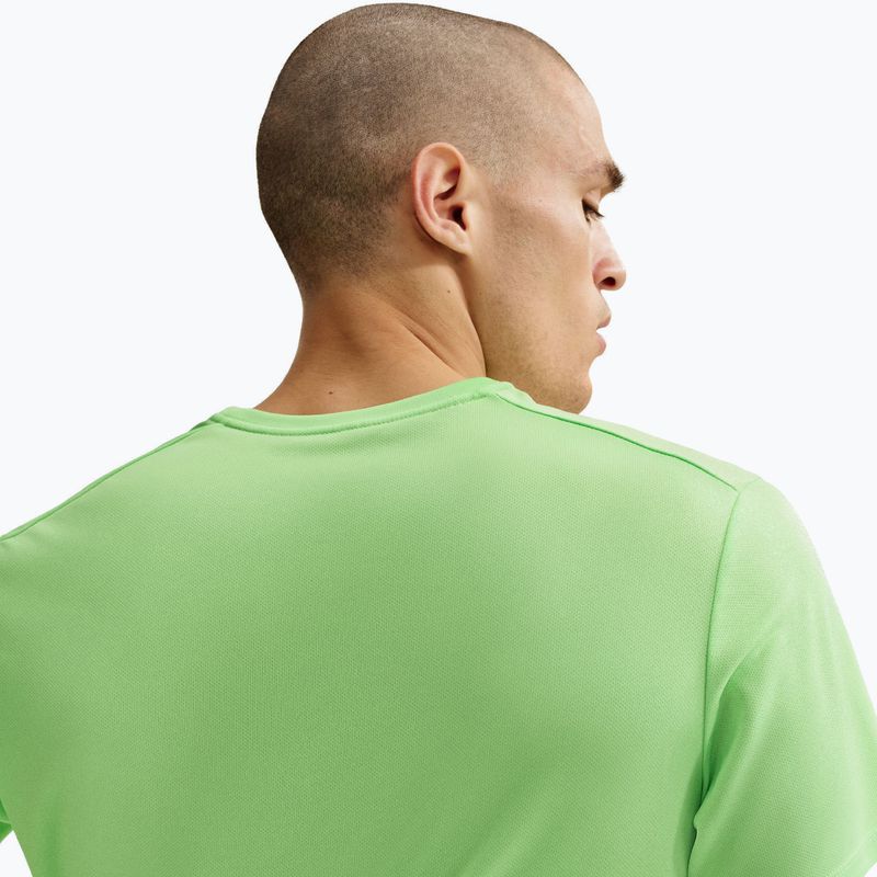 Herren-Laufshirt Nike Miler Dri-Fit UV Lime Blast 6