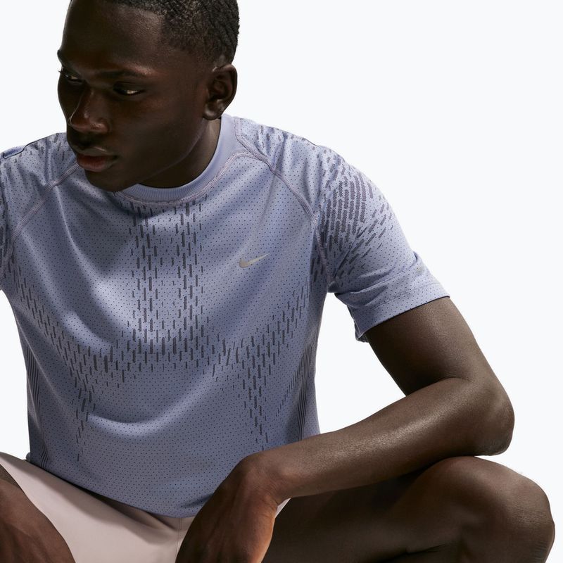 Herren-Laufshirt Nike Stride Dri-Fit ADV iron purple/dark raisin 7