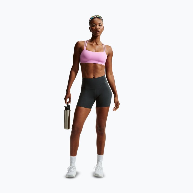 Sport-BH Nike Zenvy Strappy Light-Support light magenta/white 2