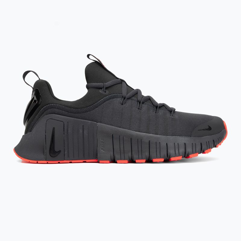 Herren-Trainingsschuhe Nike Free Metcon 6 dark smoke grey/bright crimson/black 2