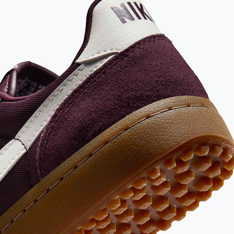 Damenschuhe Nike Field General burgundy crush/gum dark brown/sail 9