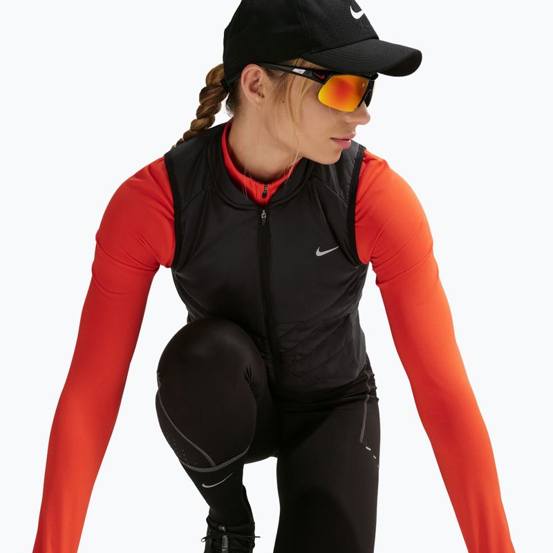 Damenweste Nike Tempo Repel Warm black 6