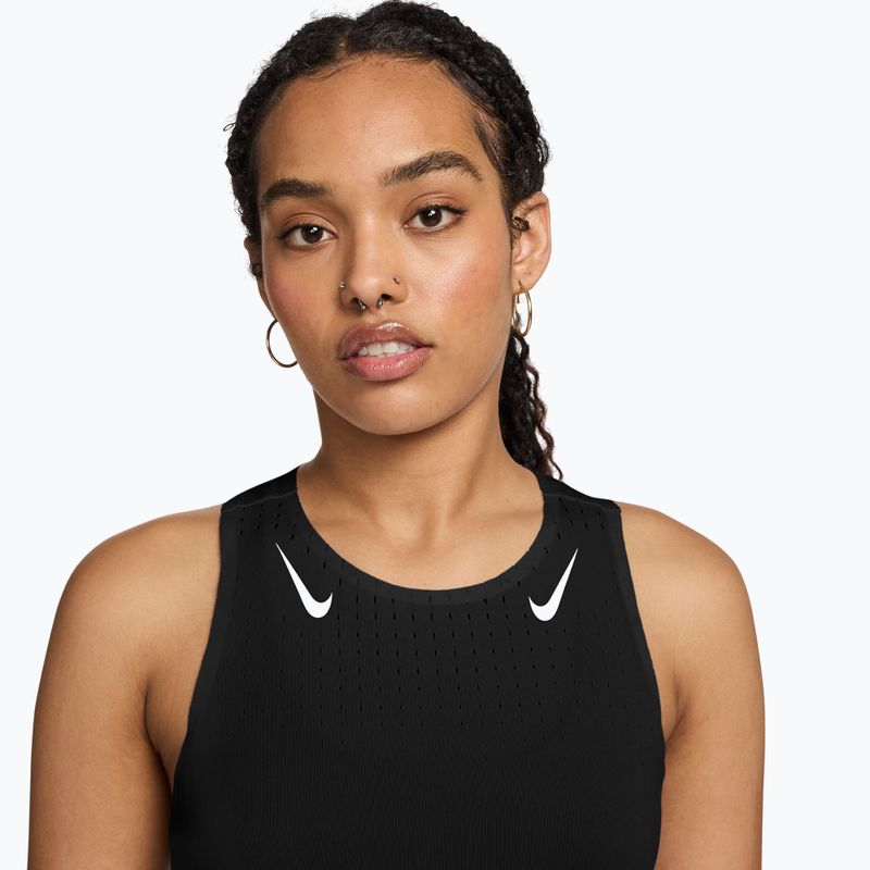Damen-Laufshirt Nike AeroSwift Dri-Fit ADV Singlet black/white 3