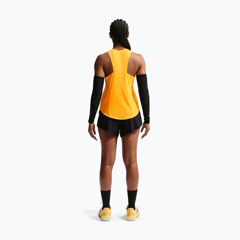 Damen-Laufshorts Nike AeroSwift ADV Brief-Lined 3" black/white/white 3