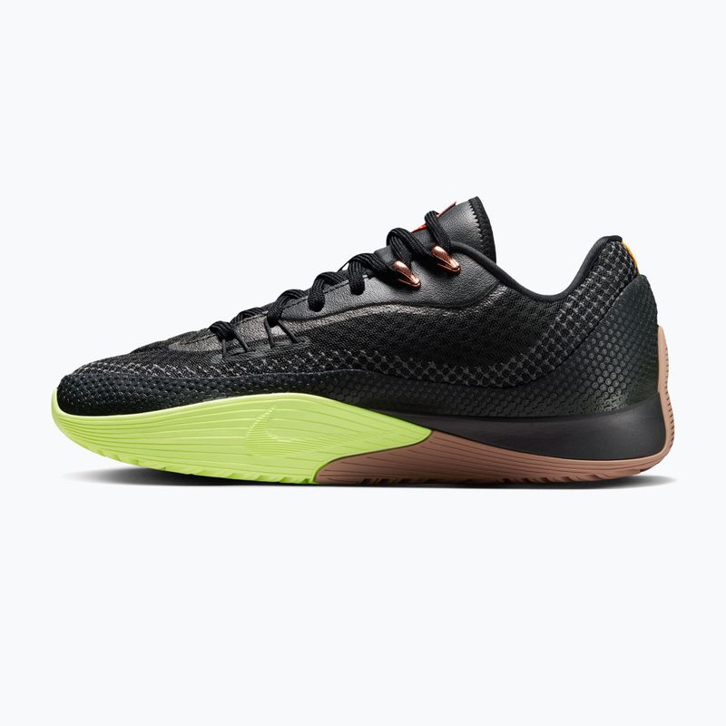 Herren-Basketballschuhe Nike Street Flare black/light lemon twist/desert dust/black 2