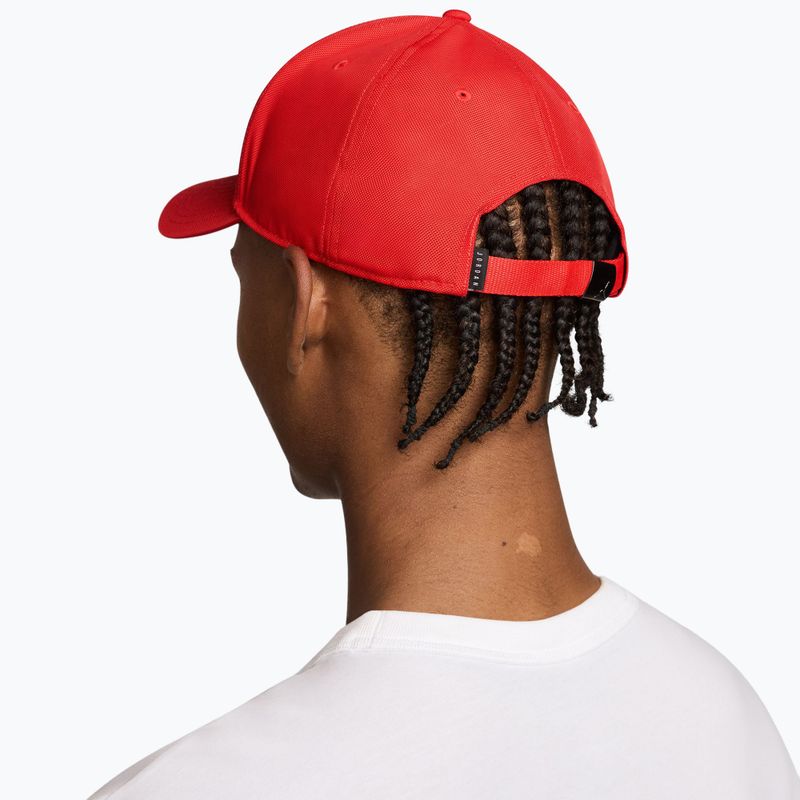 Basecap  Jordan Rise Structured Metal Jumpman chile red/r511 6