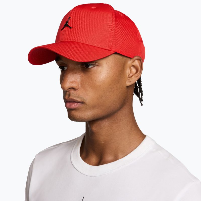 Basecap  Jordan Rise Structured Metal Jumpman chile red/r511 7