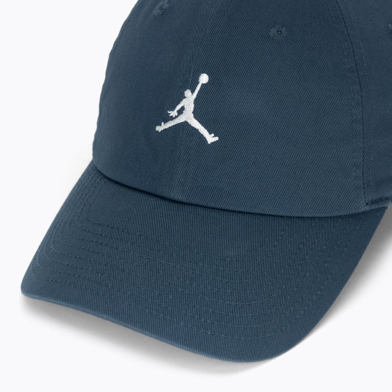 Basecap Jordan Club Unstructured Curved-Bill squadron blue/sail 3