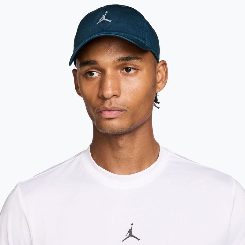 Basecap Jordan Club Unstructured Curved-Bill squadron blue/sail 5
