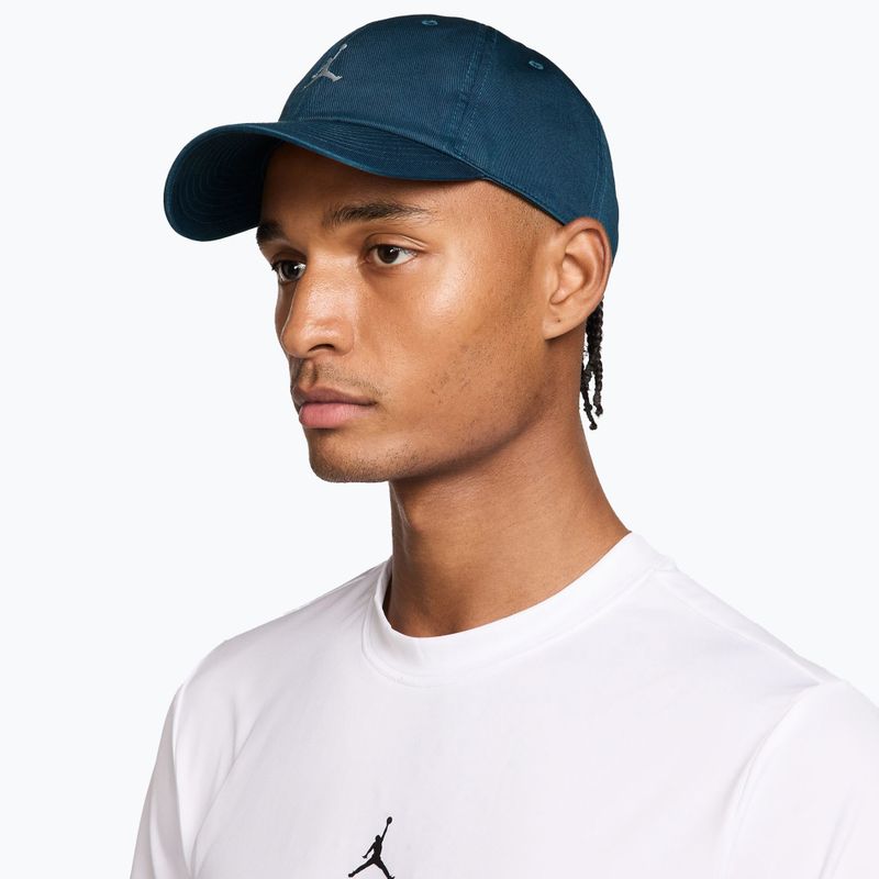 Basecap Nike Jordan Club Unstructured Curved-Bill squadron blue/sail 3