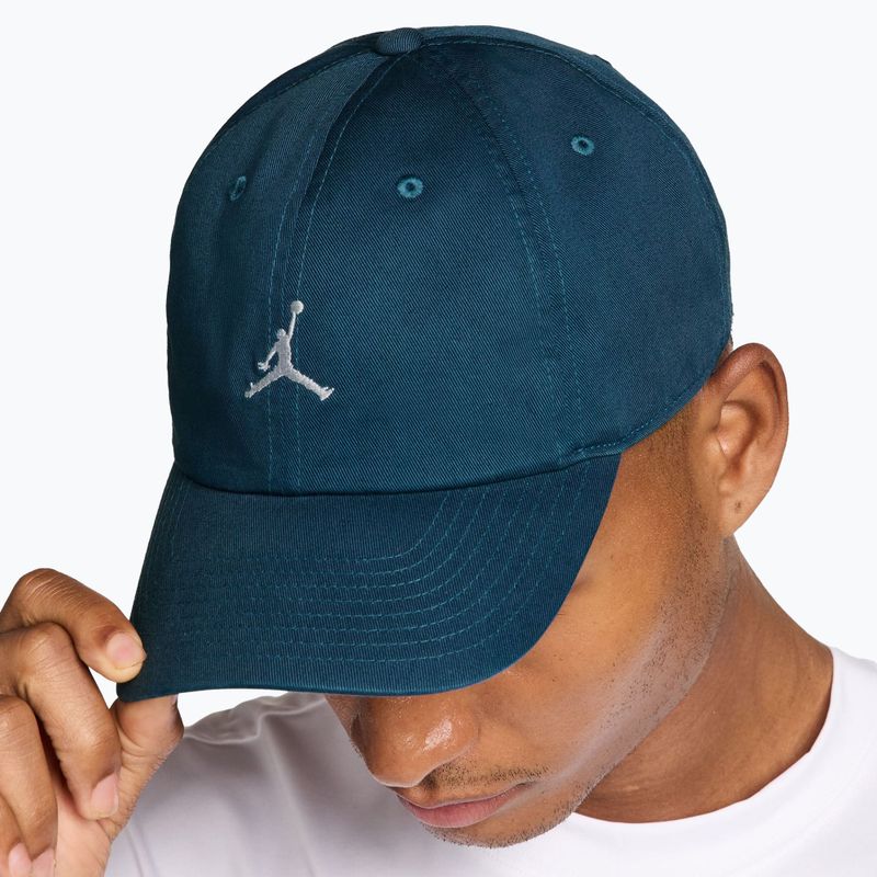 Basecap Nike Jordan Club Unstructured Curved-Bill squadron blue/sail 4