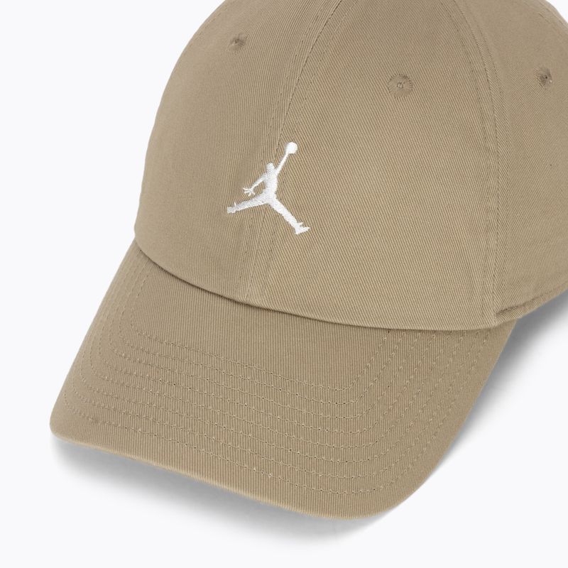 Basecap Jordan Club Unstructured Curved-Bill khaki/sail 3