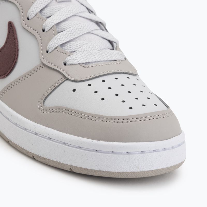 Kinderschuhe Nike Court Borough Low Essential+ vast grey/moon particle/white/tattoo 7