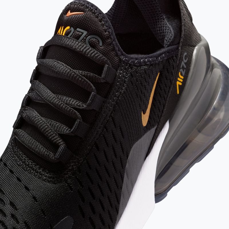 Schuhe Nike Air Max 270 black/laser orange/metallic copper 8