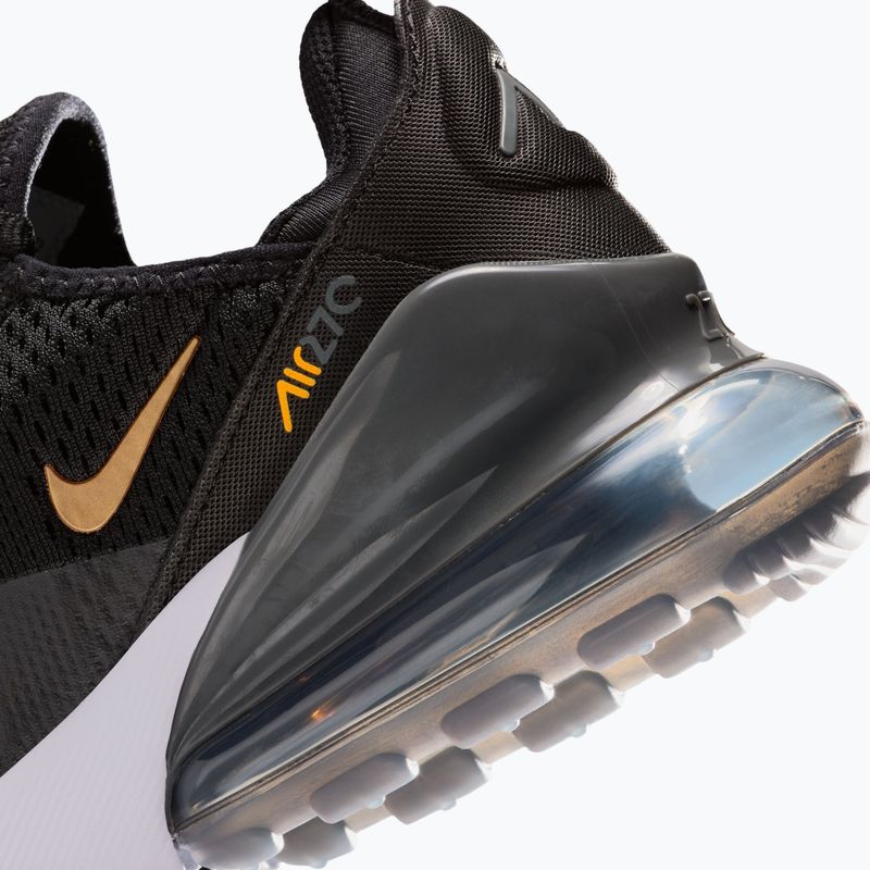 Schuhe Nike Air Max 270 black/laser orange/metallic copper 9