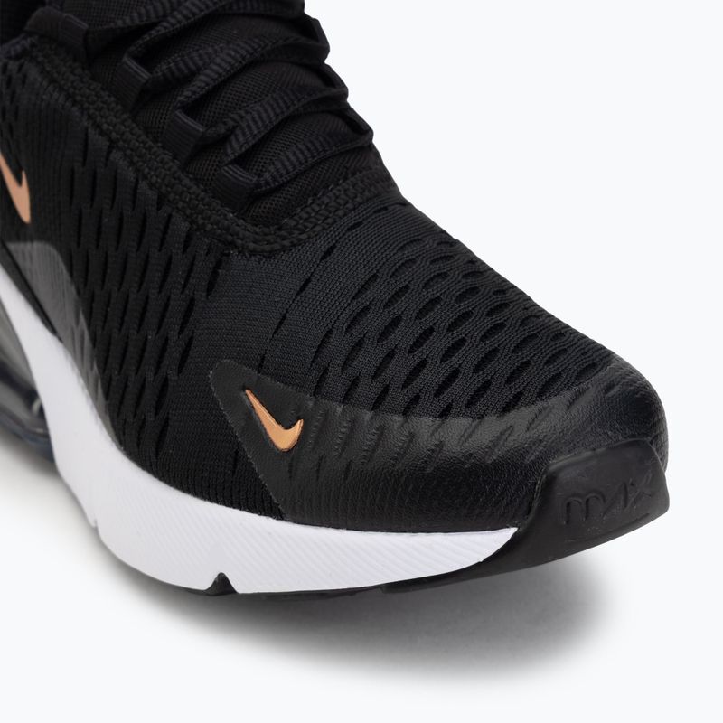 Schuhe Nike Air Max 270 black/laser orange/metallic copper 7
