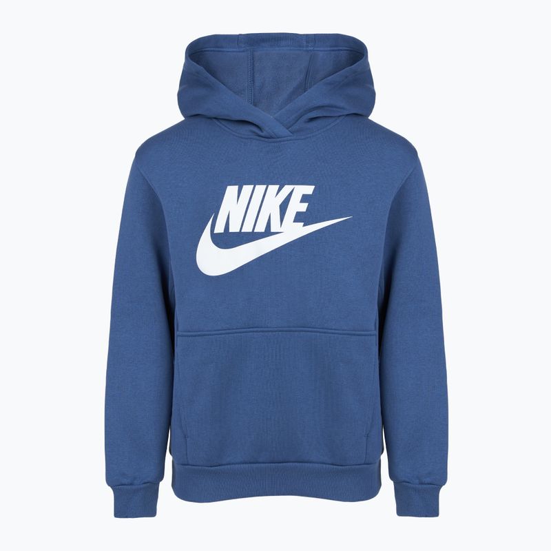 Kinder-Hoodie Nike Club Fleece Hoodie mystic navy/white