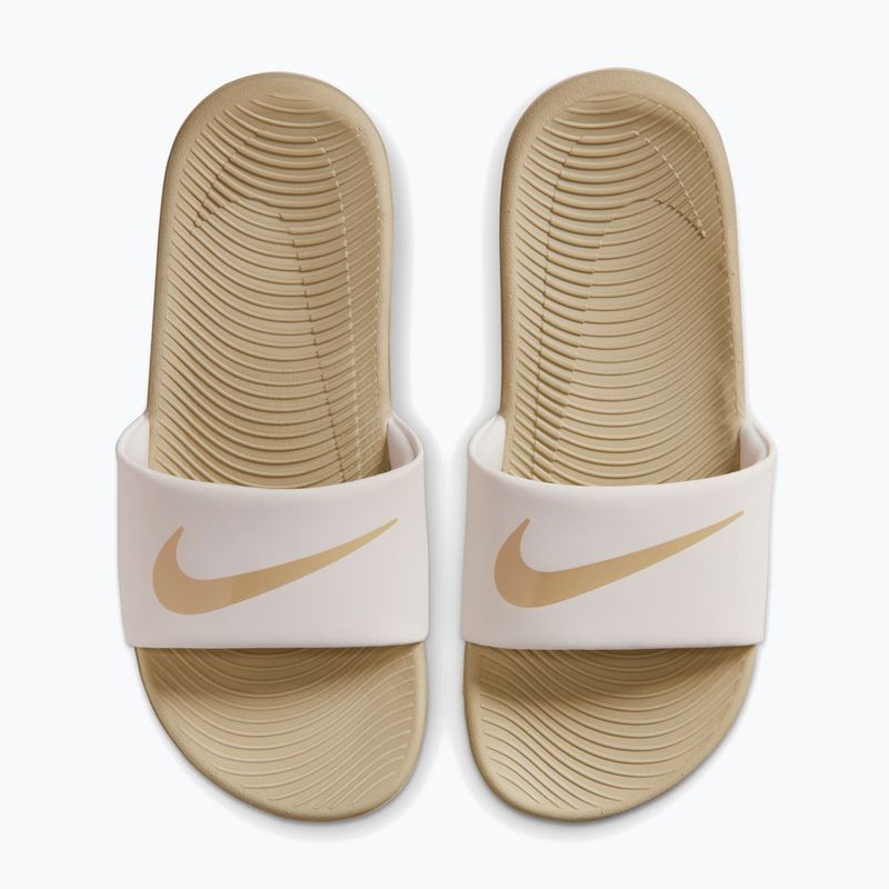 Kinder-Badelatschen Nike Phantom/Sanddrift coffee 10