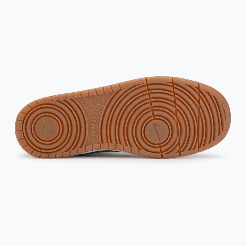Schuhe Nike Court Borough Mid 2 black/white/gum med brown/light smoke grey 4
