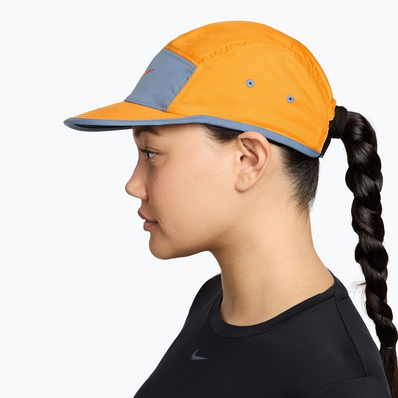 Basecap Nike Dri-Fit Fly sundial/work blue/bright ceramic 3