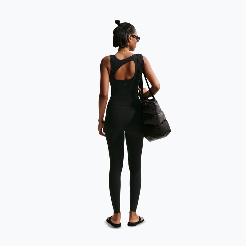 Damen-Leggings Nike Zenvy High-Waisted black/cool grey 3