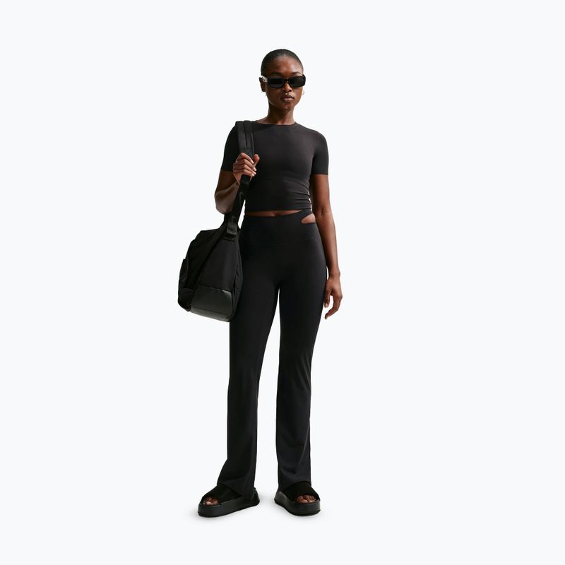 Damen-Trainingshose Nike Zenvy High-Waisted Flared black/pcg3c 2