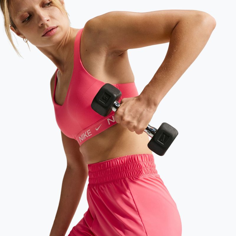 Damen-Shorts Nike One Dri-Fit High-Waisted 3" 2In1 sea coral/white 5