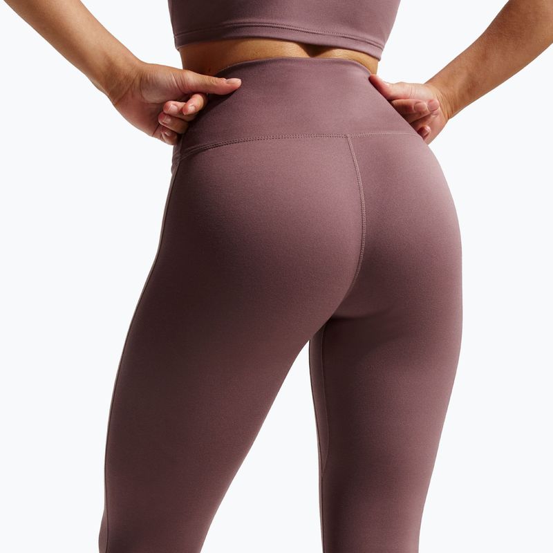 Damenleggings Nike One Seamless Front High-Waisted tattoo/white 6