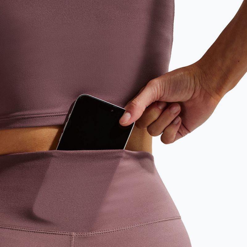 Damenleggings Nike One Seamless Front High-Waisted tattoo/white 8