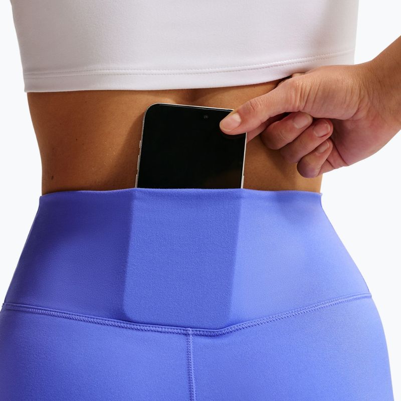 Damen-Leggings Nike One Seamless Front High-Waisted sapphire/white 7