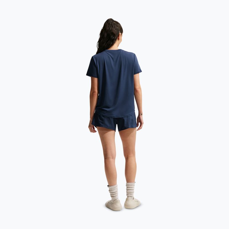 Damen Trainingsshorts Nike One midnight navy/white 3