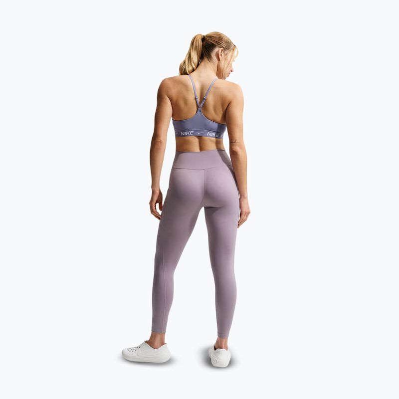 Damen Trainingsleggings Nike One High-Waisted 7/8 light violet ore/white 3