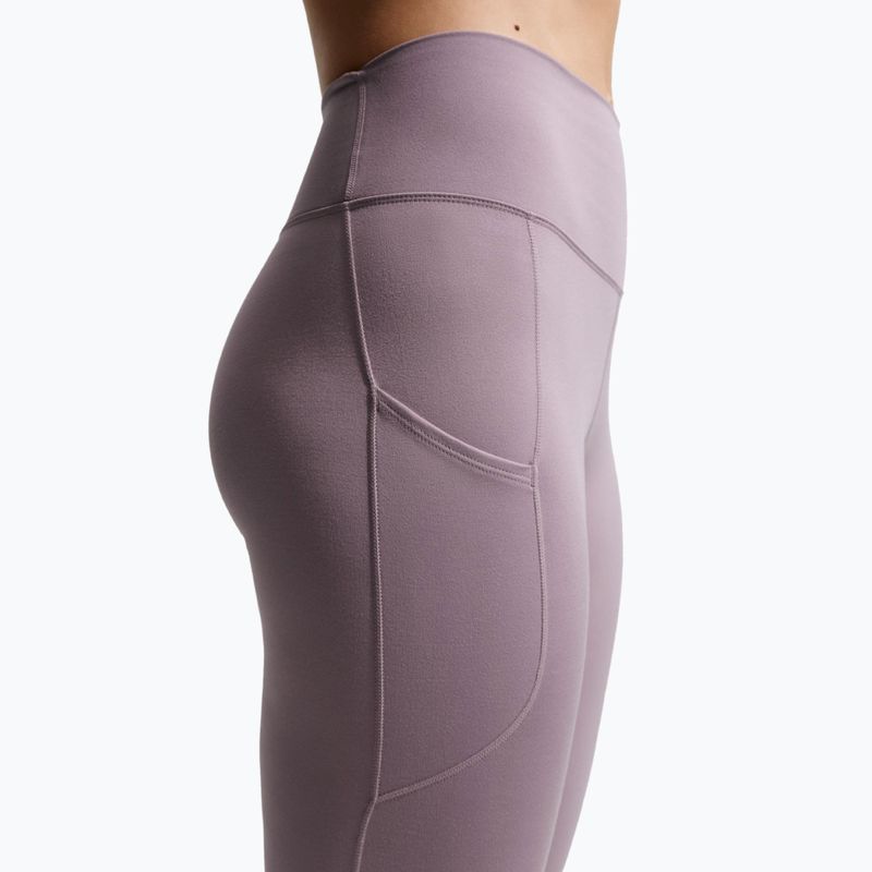 Trainingstights Damen Nike One High-Waisted 7/8 light violet ore/white 5