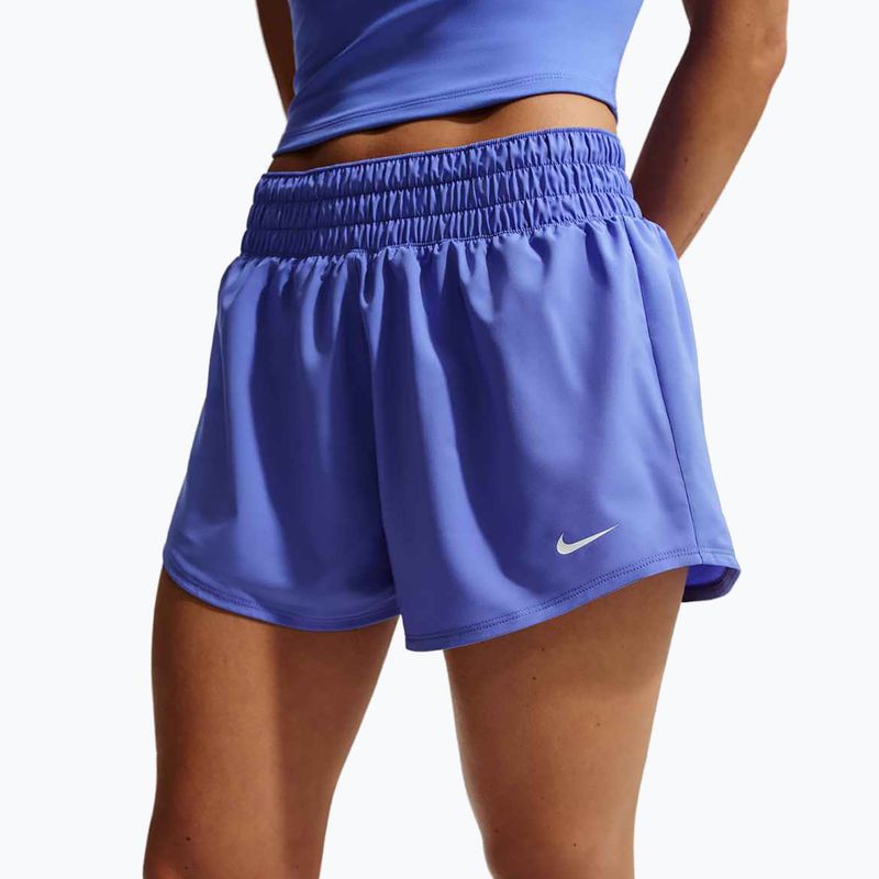Damen-Shorts Nike One Dri-Fit 3" sapphire/white 5