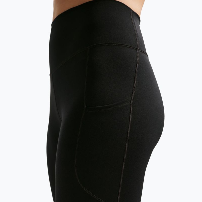 Damen Trainingsleggings Nike One High-Waisted 7/8 black/white 5