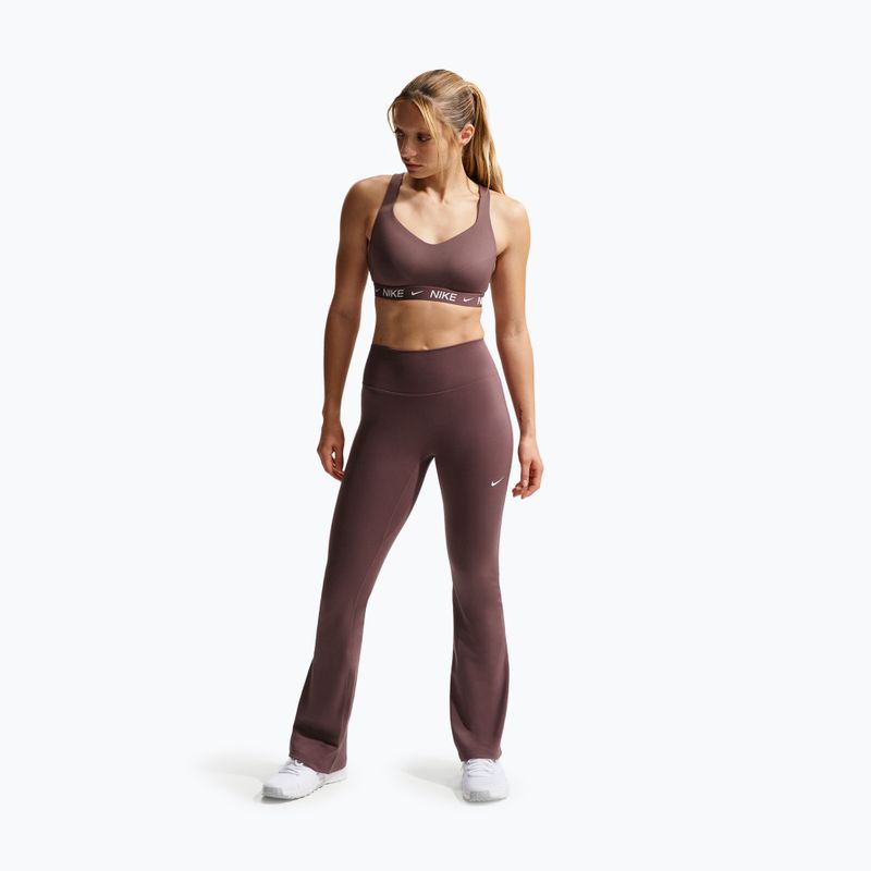 Damenleggings Nike One High Waisted Flared tattoo/white 2