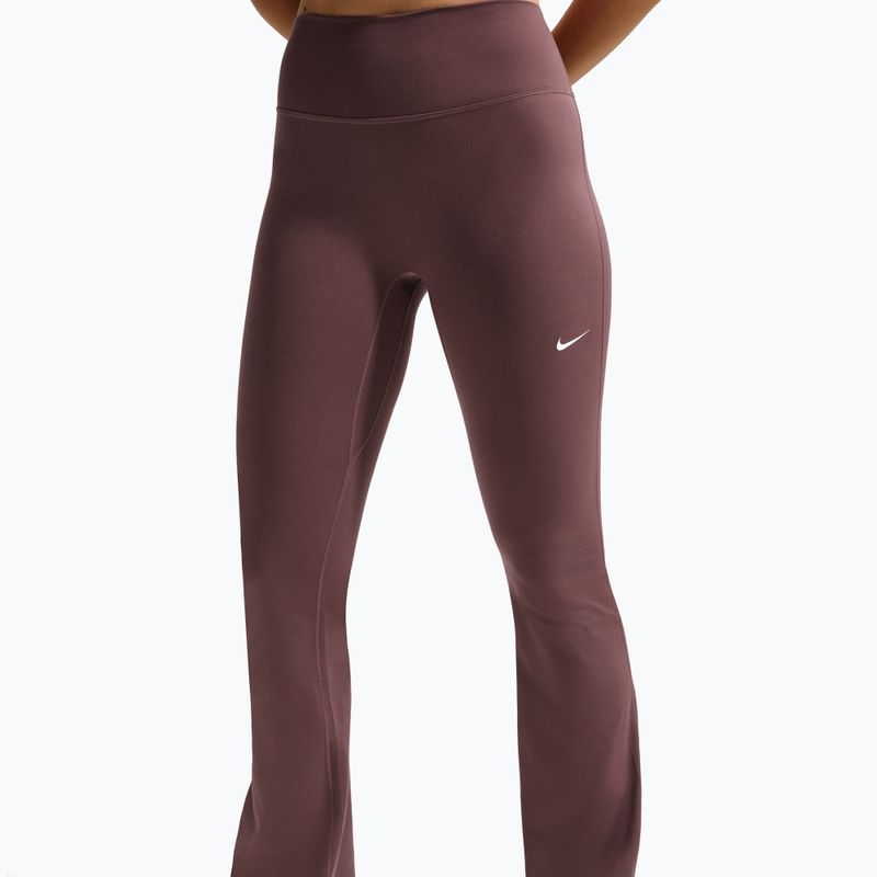 Damenleggings Nike One High Waisted Flared tattoo/white 5
