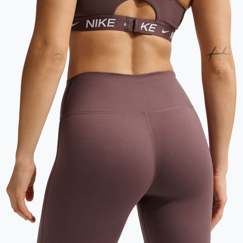 Damenleggings Nike One High Waisted Flared tattoo/white 6