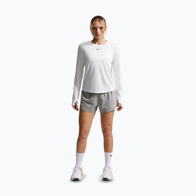 Damen-Shorts Nike One Dri-Fit 3" smoke grey/heather/white 2