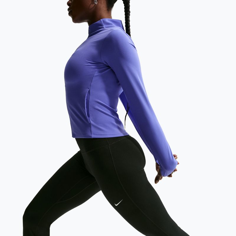 Damenleggings Nike One High Waisted Flared black/white 4