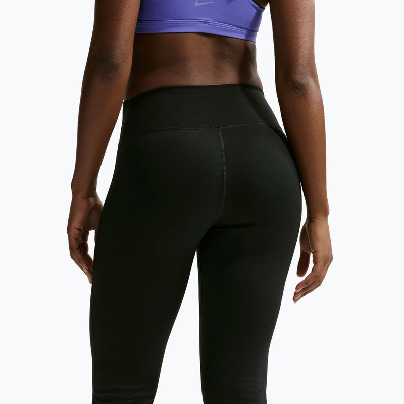Damenleggings Nike One High Waisted Flared black/white 6