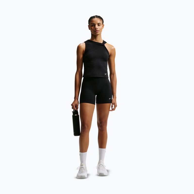 Damen-Trainingsshirt Nike One Dri-Fit TT black/white 2
