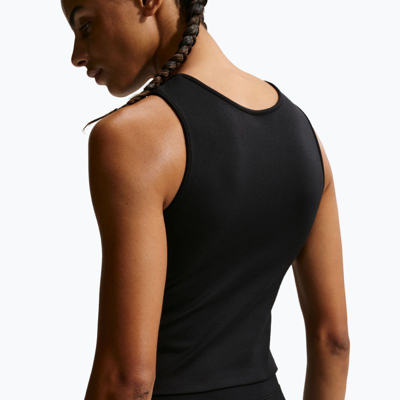 Damen-Trainingsshirt Nike One Dri-Fit TT black/white 5