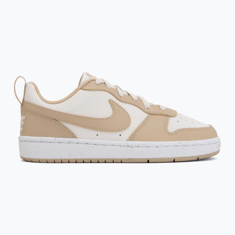 Kinderschuhe Nike Court Borough Low Next Bloom phantom/white/linen 2